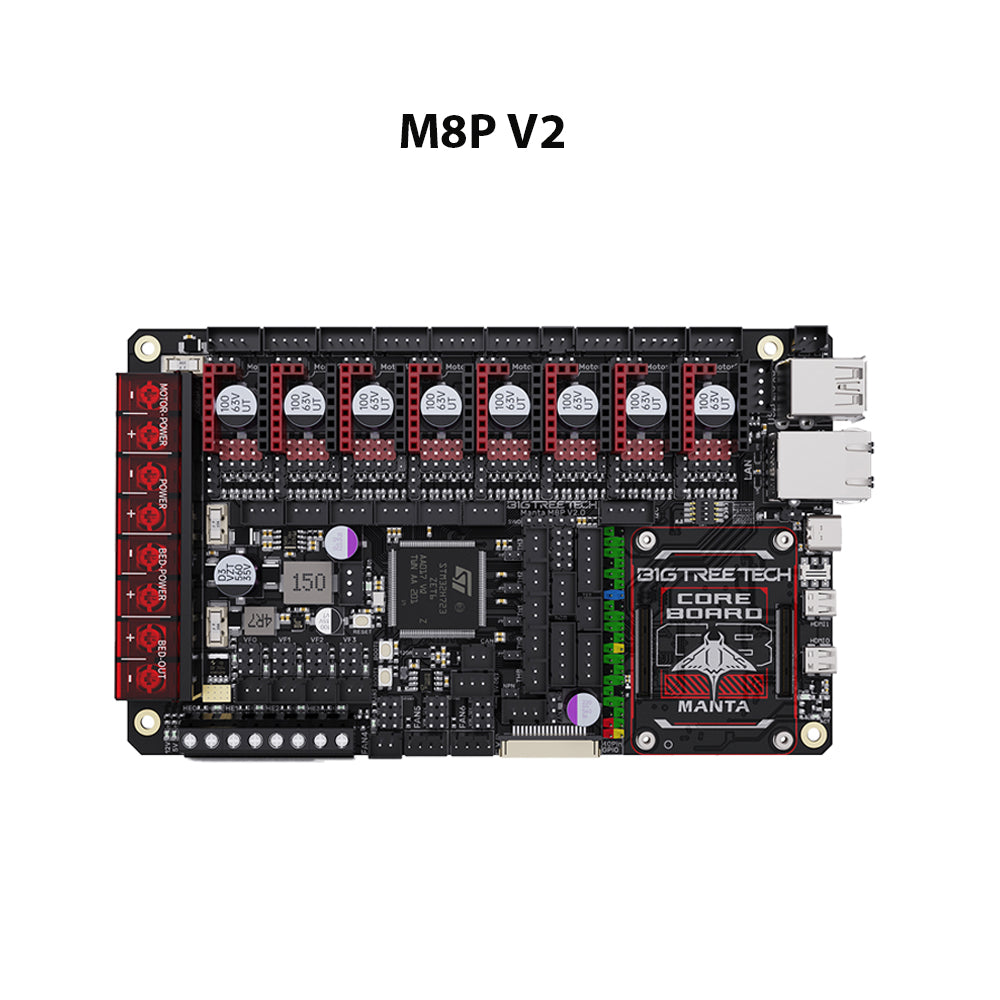 BIGTREETECH Manta M8P Control Board running Klipper – Aditiva3D